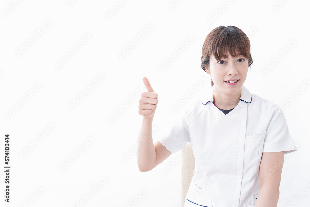 若い女性看護師