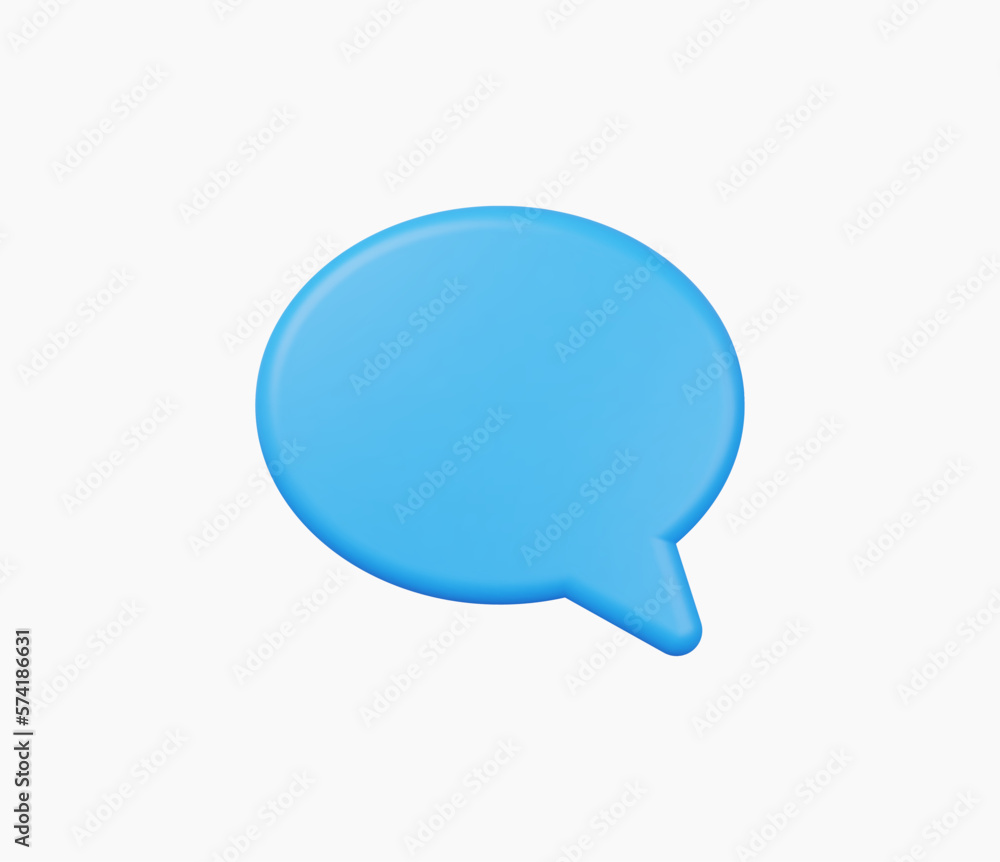 3d Realistic Chat or online message vector illustration 3d Realistic Chat or online message vector illustration