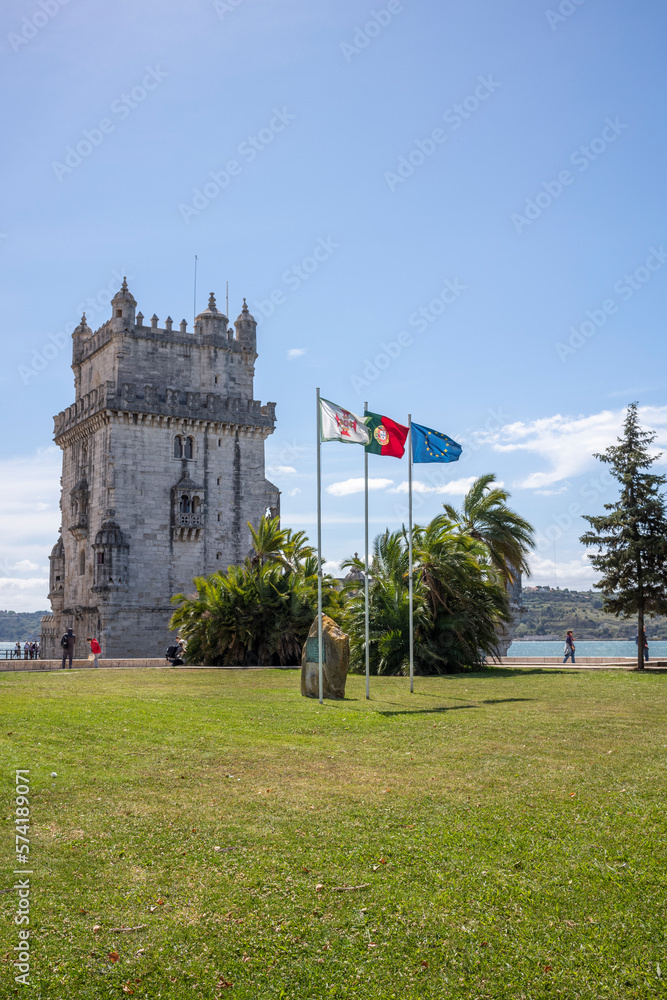 Fototapeta premium Torre de Belem Lissabon Portugal