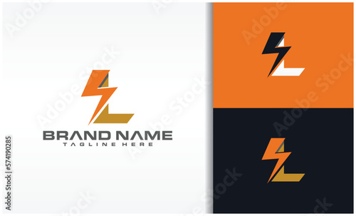 Free Download Letter  L Electric Logo - GFXLoad
