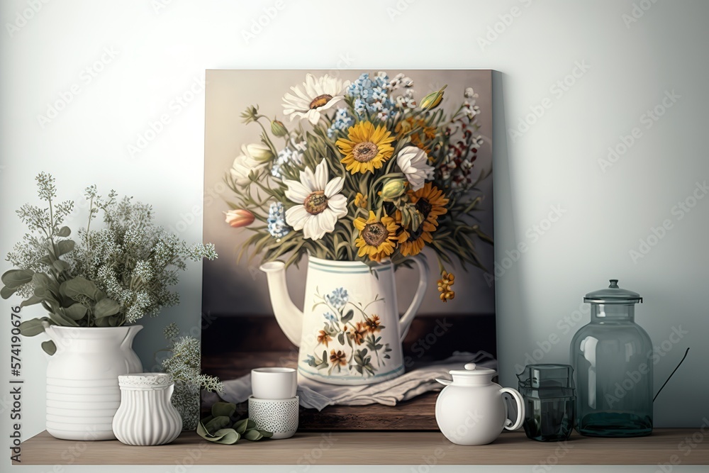 summer_flowers_in_white_jug_on_wooden_shelf