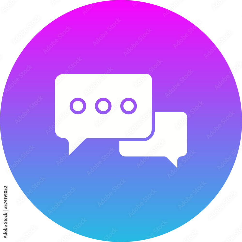 Fototapeta premium Chat Icon