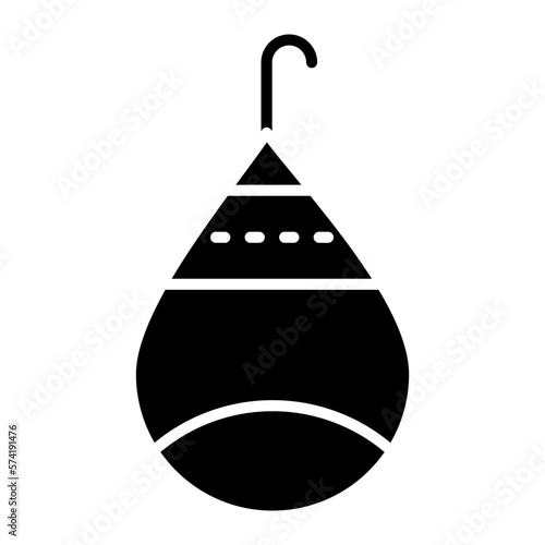 Sinker Glyph Icon