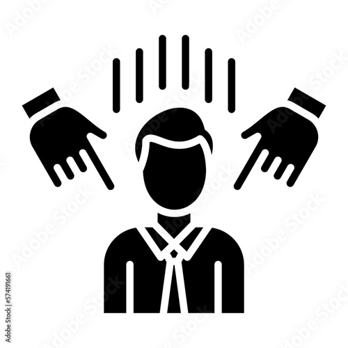 Guilty Glyph Icon