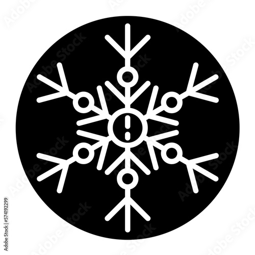 Hypothermia Glyph Icon
