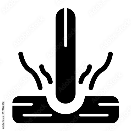 Fire Starter Glyph Icon