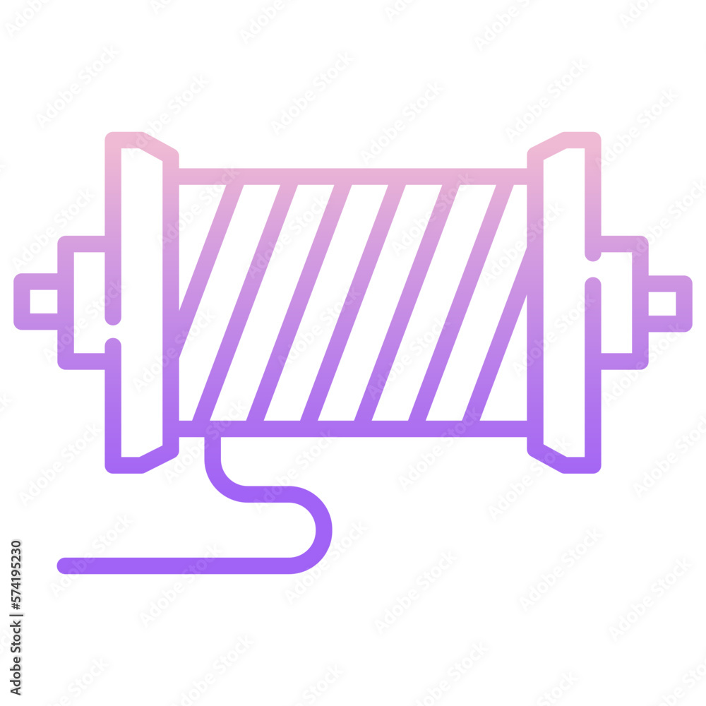 Wire roll icon