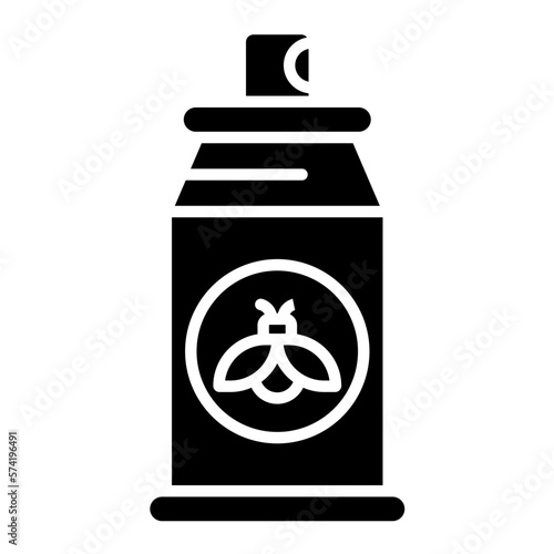 Tar And Insect Remover Glyph Icon