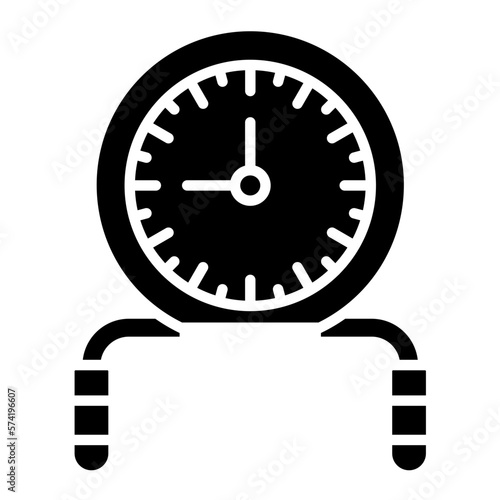 HIIT Workout Glyph Icon