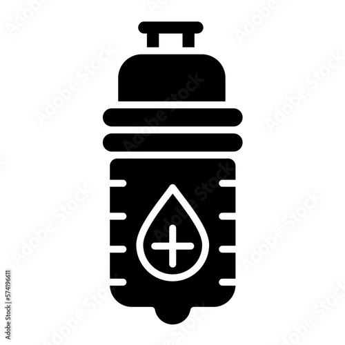 Electrolytes Glyph Icon