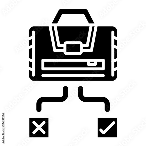 Career Choice Glyph Icon