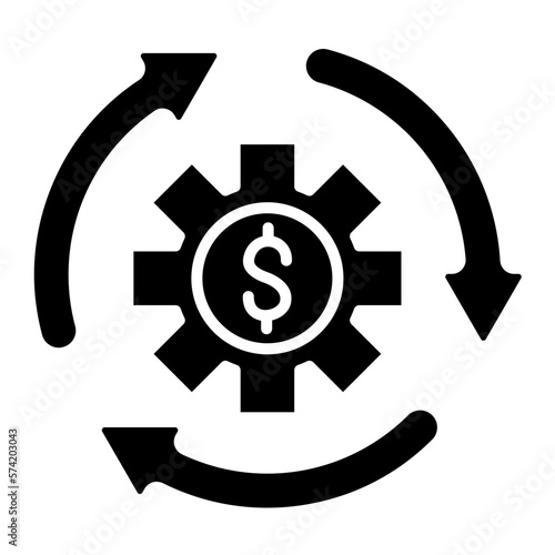 Operating Expenses Glyph Icon