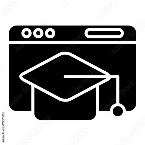 Courses Glyph Icon