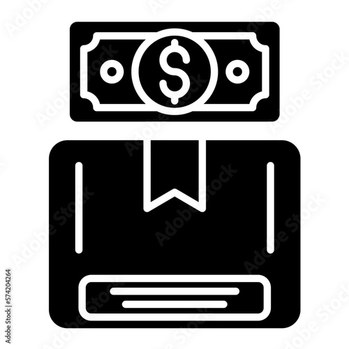 Pay Upon Delivery Glyph Icon