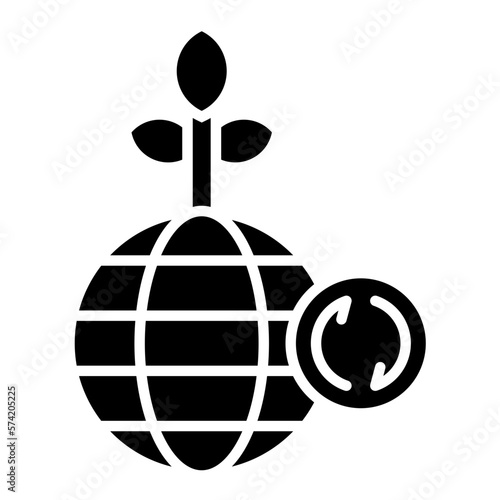 Ecological Object Glyph Icon