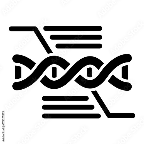 Functional Genomics Glyph Icon