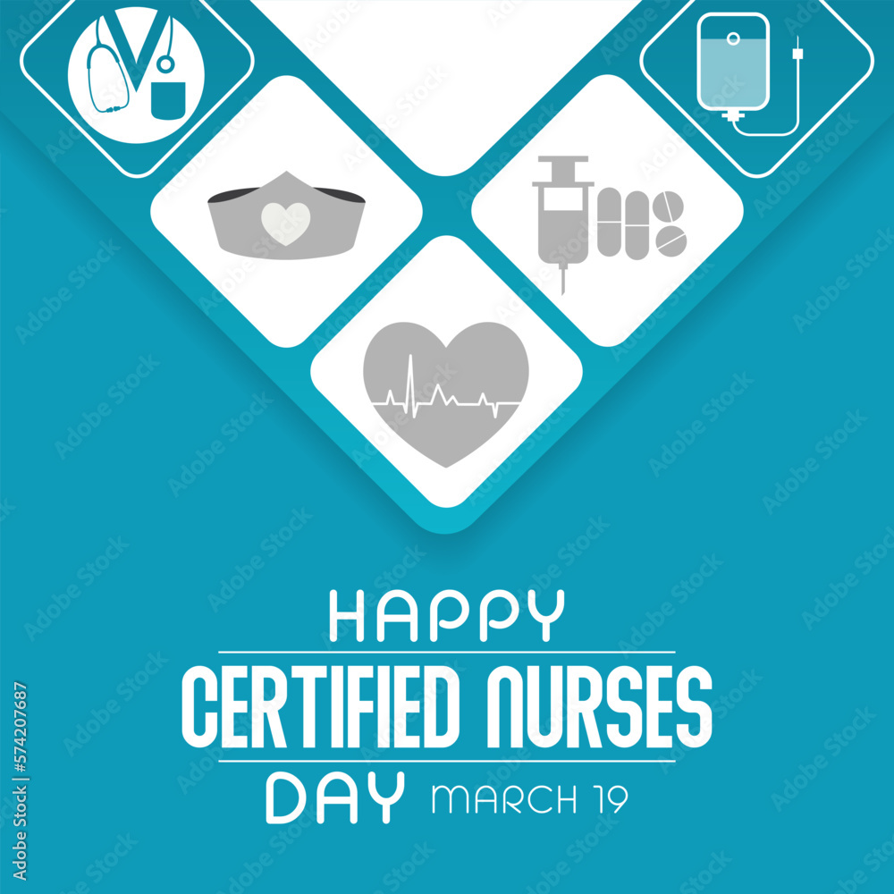 Certified Nurses day is celebrated annually on March 19 worldwide, it