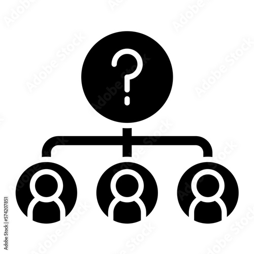 Applicants Screening Glyph Icon