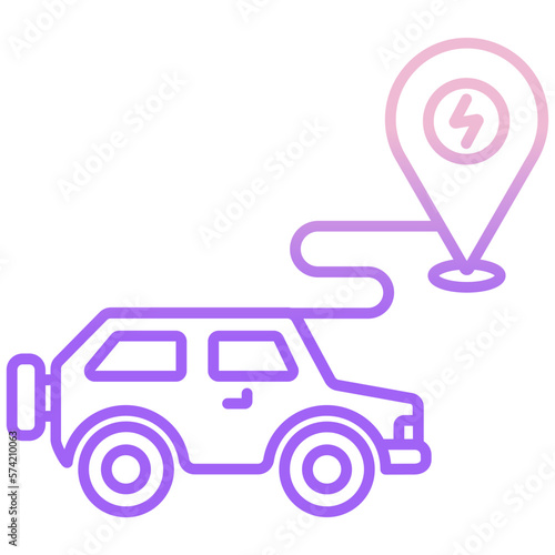 EV Station location icon