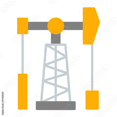 Derrick Flat Multicolor Icon