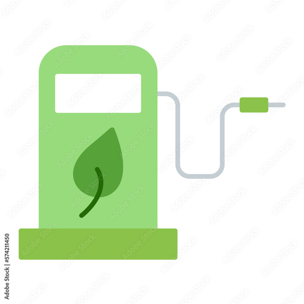 Fuel Ecology Flat Multicolor Icon Fuel Ecology Flat Multicolor Icon