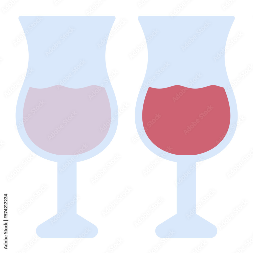 Drinks Flat Multicolor Icon Drinks Flat Multicolor Icon