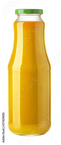 orange juice bottle