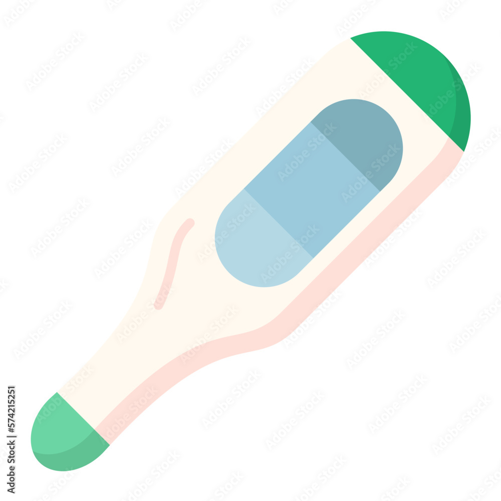 Thermometer Flat Multicolor Icon Thermometer Flat Multicolor Icon