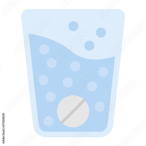 Effervescent Flat Multicolor Icon