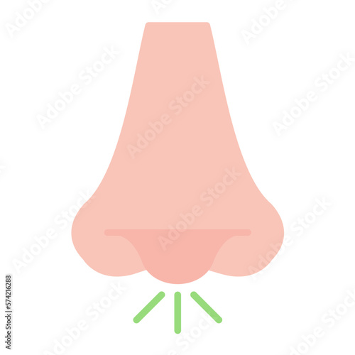 Rhinology Flat Multicolor Icon