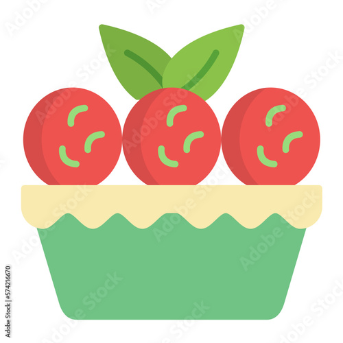 Ratatouille Flat Multicolor Icon