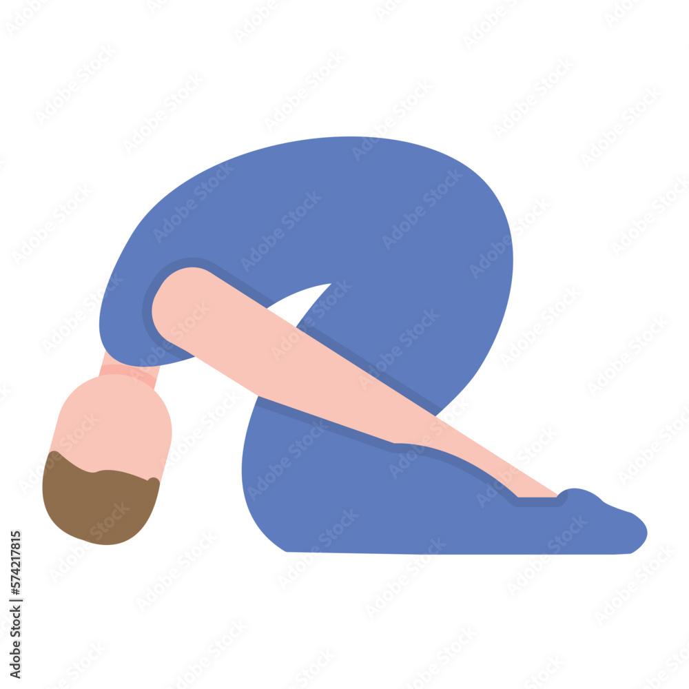 Hare Pose Flat Multicolor Icon Hare Pose Flat Multicolor Icon