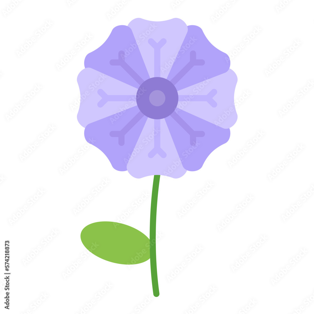 Geranium Flat Multicolor Icon Geranium Flat Multicolor Icon
