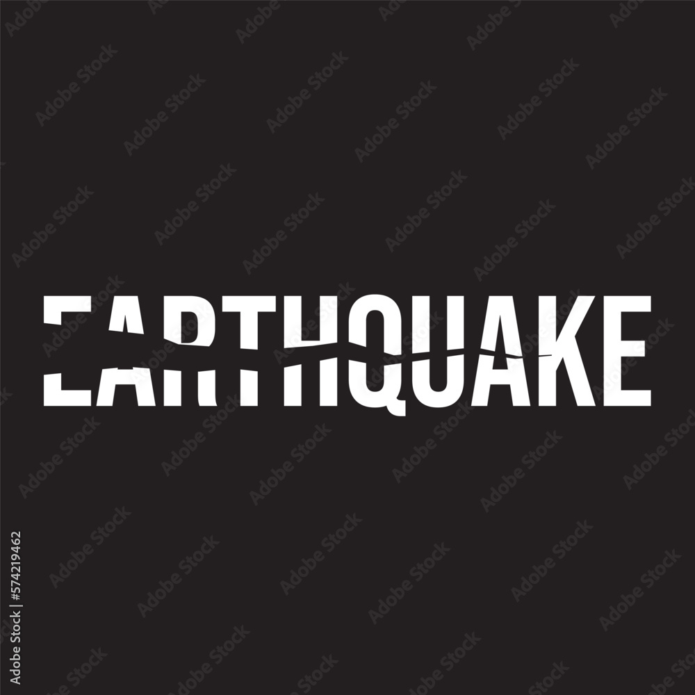 Fototapeta premium illustration about earthquake accident