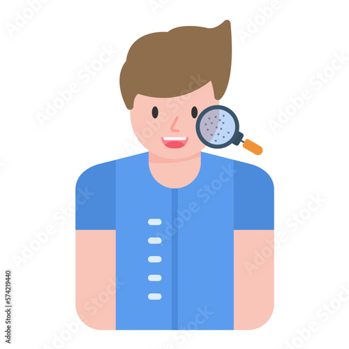 Skin Checkup Flat Multicolor Icon