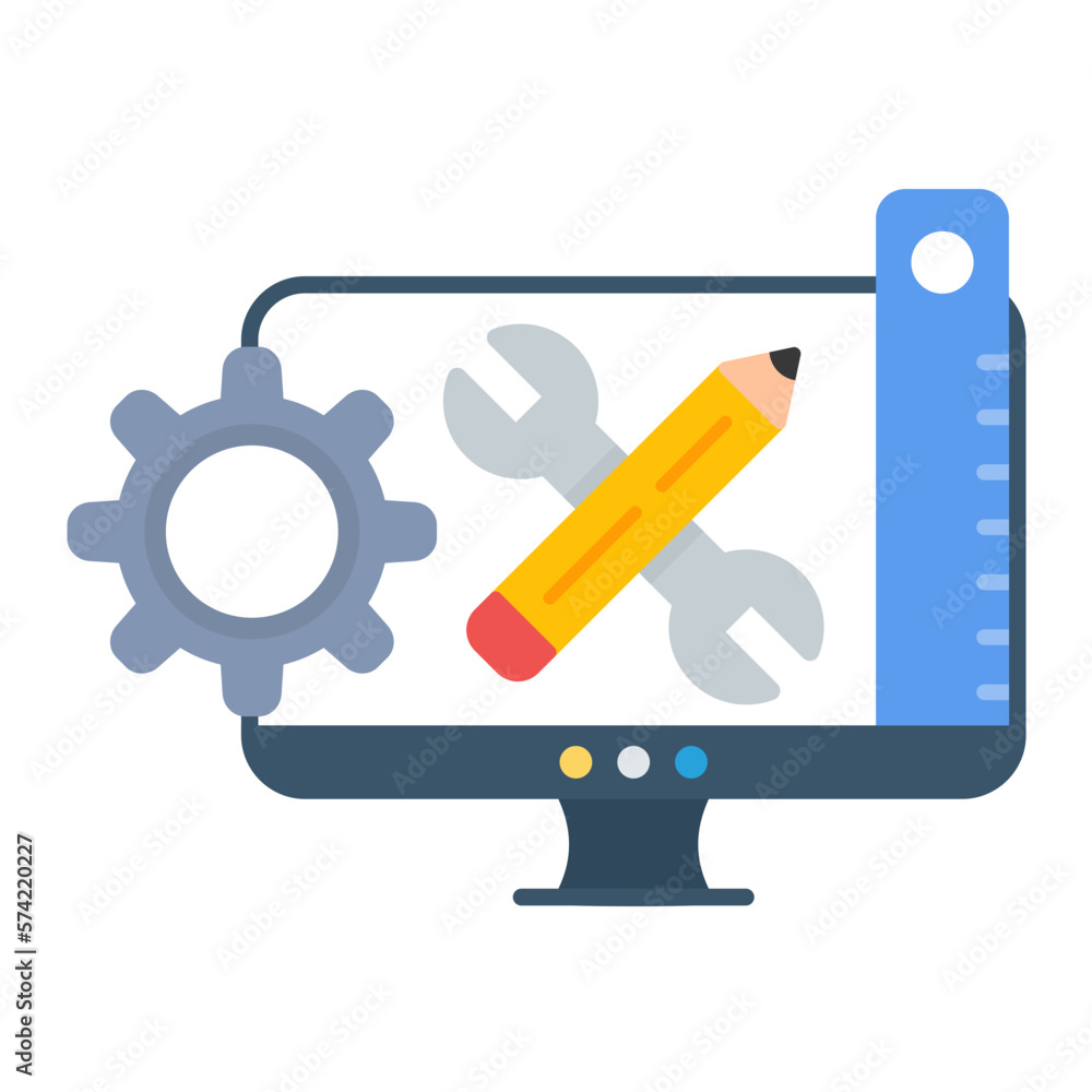 Toolkit Flat Multicolor Icon Toolkit Flat Multicolor Icon