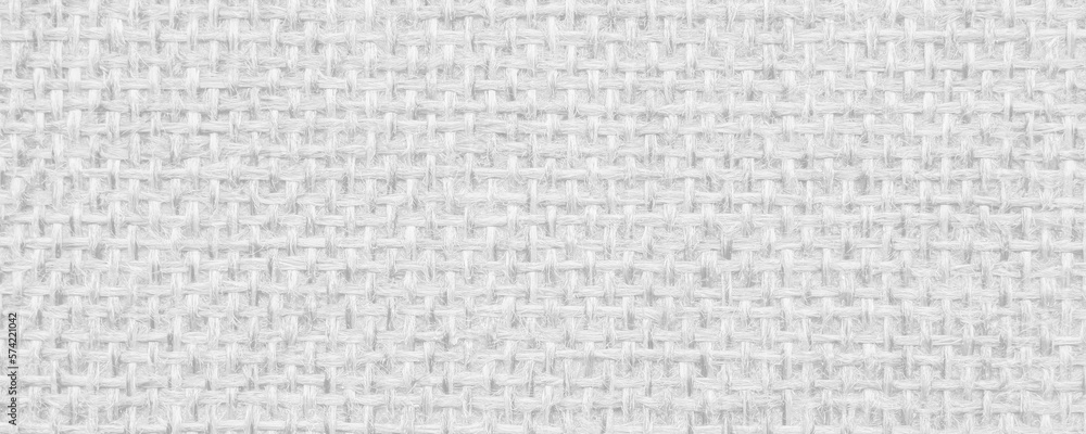 White linen canvas fabric texture background White linen canvas fabric texture background