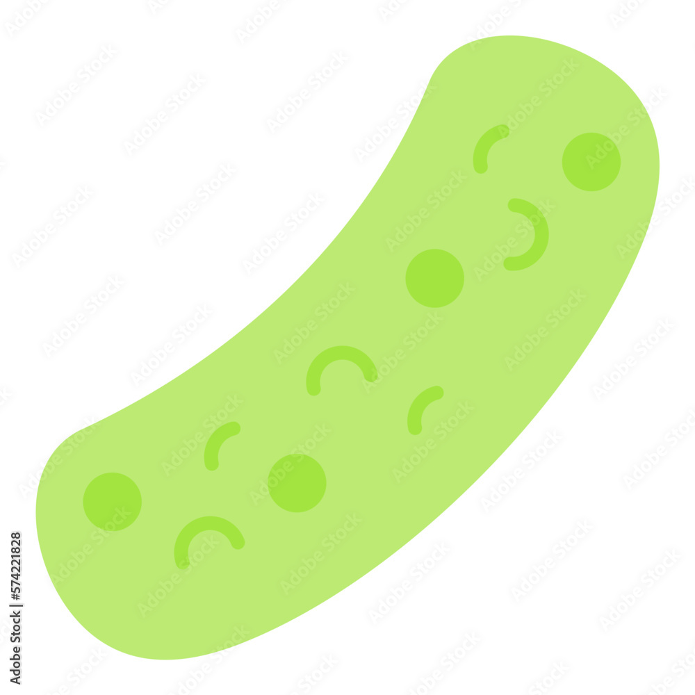 Pickle Flat Multicolor Icon Pickle Flat Multicolor Icon