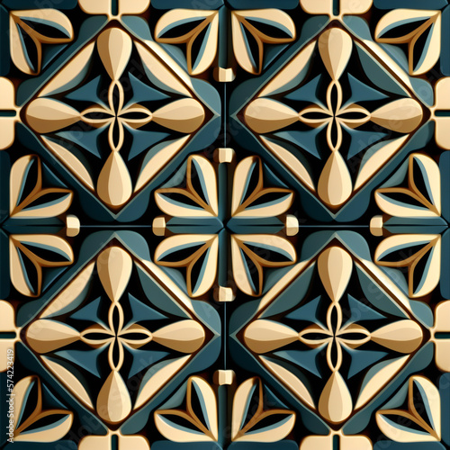 pattern tile figures