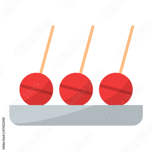 Appetizer Flat Multicolor Icon