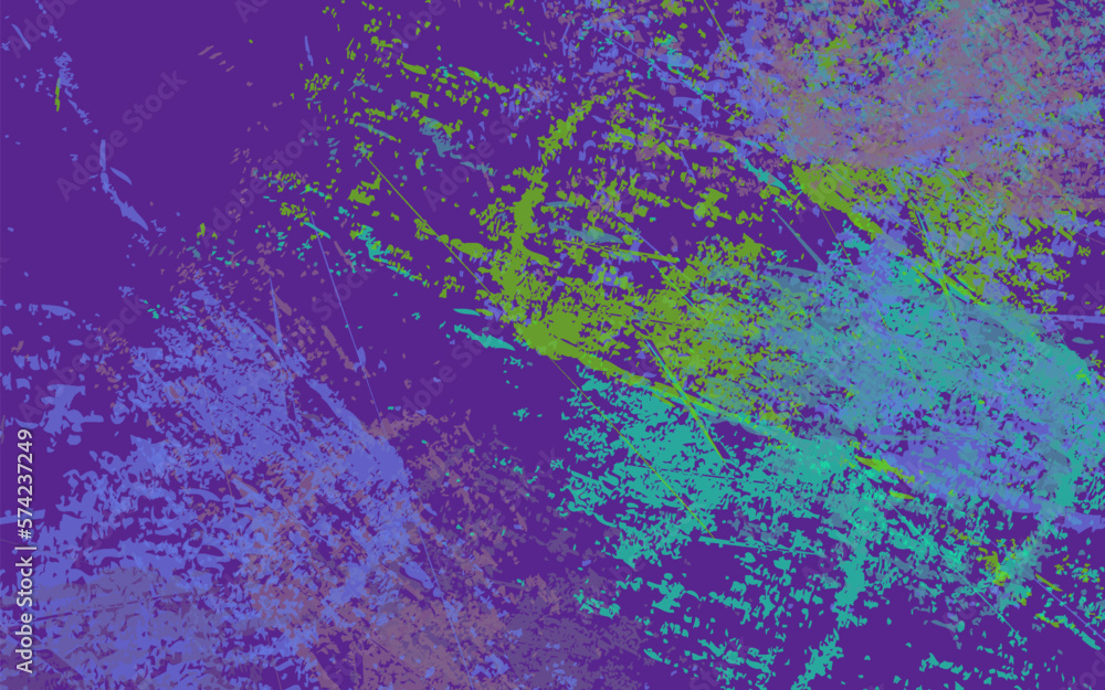 Fototapeta premium Abstract grunge texture colorful background vector