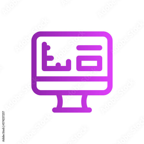 graphic design gradient icon