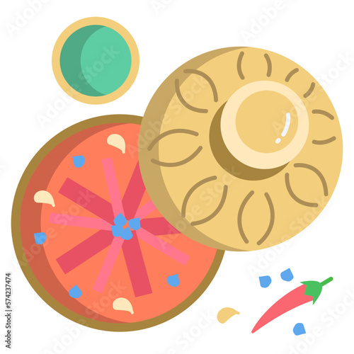 Outlined Tagine icon