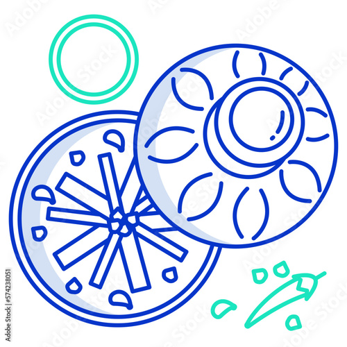 Outlined Tagine icon