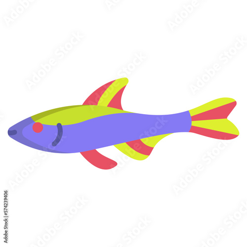 Neon tetra Fish icon