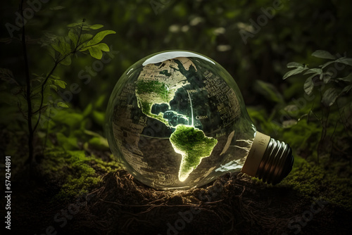 Sustainable Energy for a Green Future: Harnessing the Power of Nature to Safeguard the Planet photo