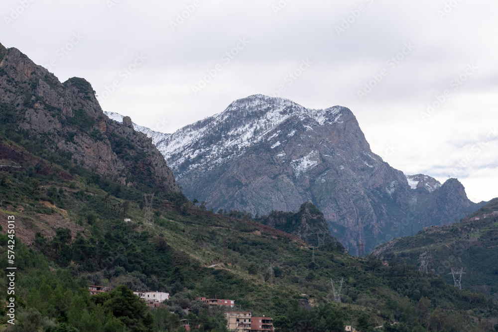 Babor Mountains in Bejaia, Algeria