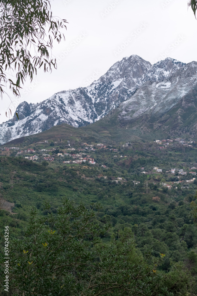 Adrar Amellal in the Babor Mountains, Bejaia, Algeria Adrar Amellal in the Babor Mountains, Bejaia, Algeria