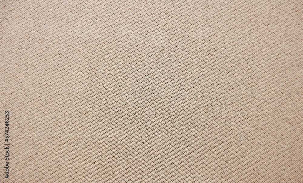 Texture of brown synthetic curtain fabric Texture of brown synthetic curtain fabric
