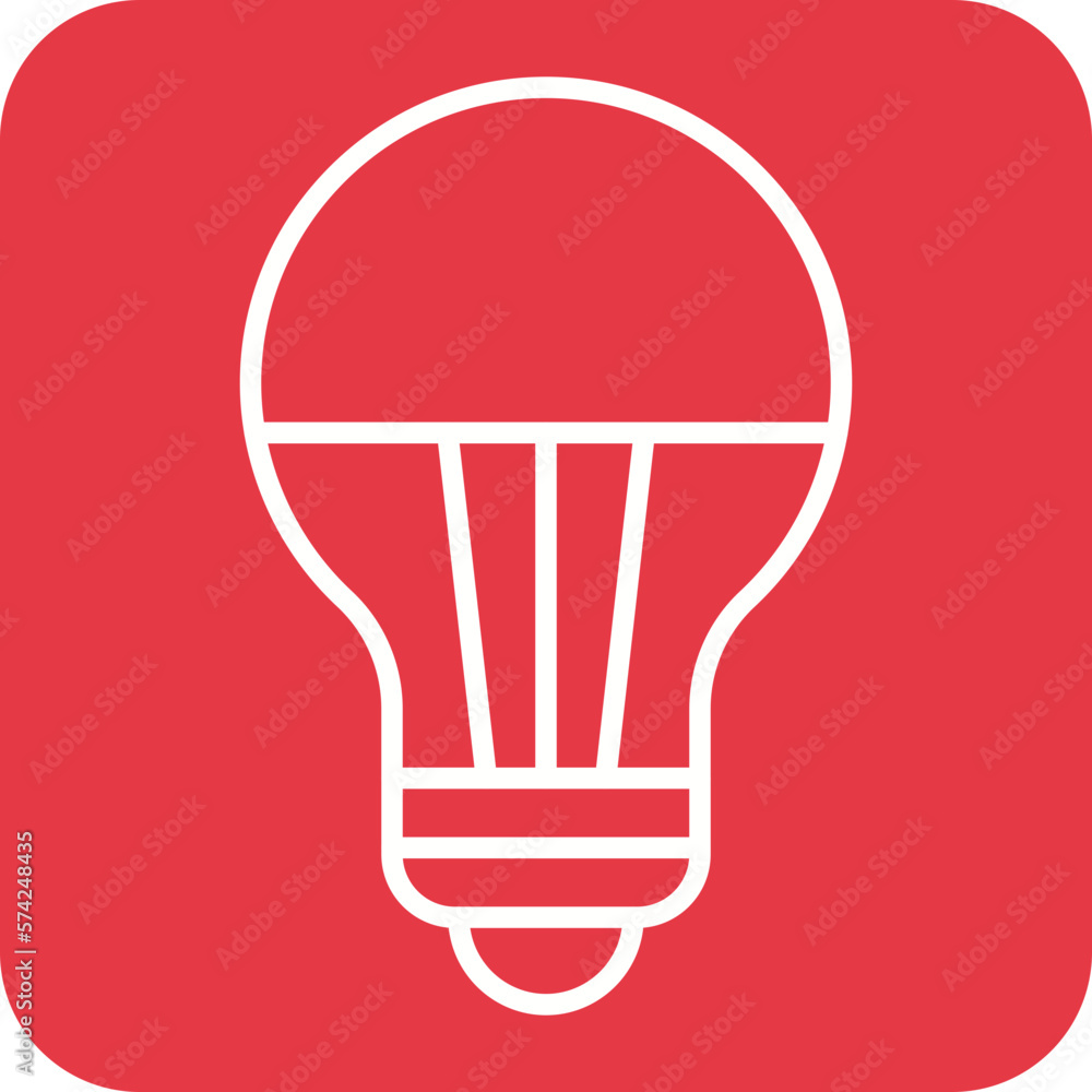 Led Lamp Icon Led Lamp Icon